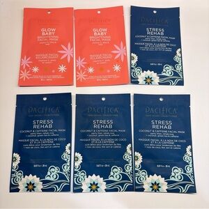 Pacifica Glow Baby and Stress Rehab Masks